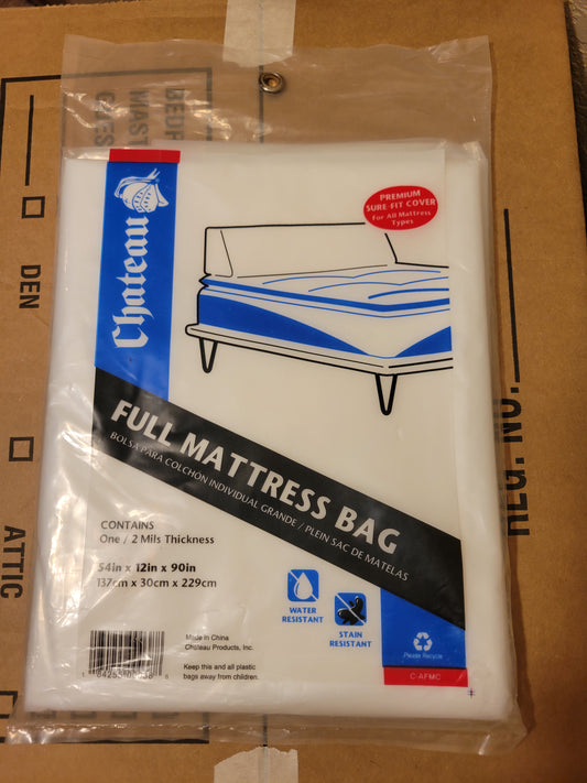 Plastic Full Mattress Bag