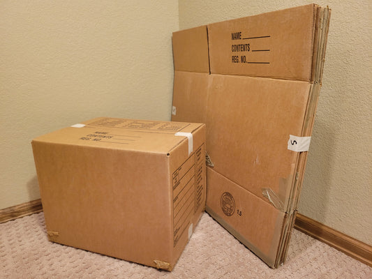 Small Moving Boxes (Pack of 5)