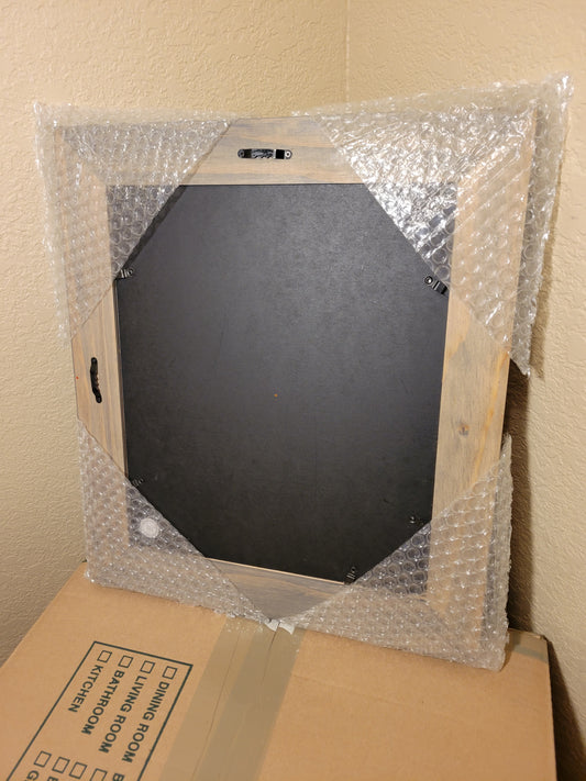 Picture Frame Bubble Wrap Corners